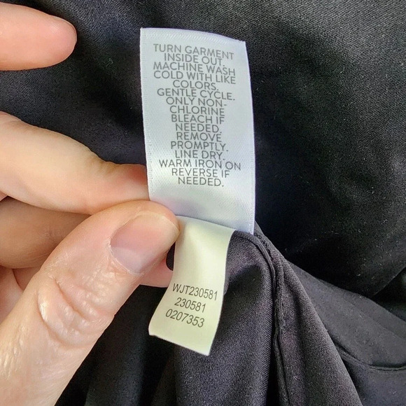 J Jill Womens Duster Jacket Medium Black Crushed Velvet Evening Party Oversized - Picture 6 of 6